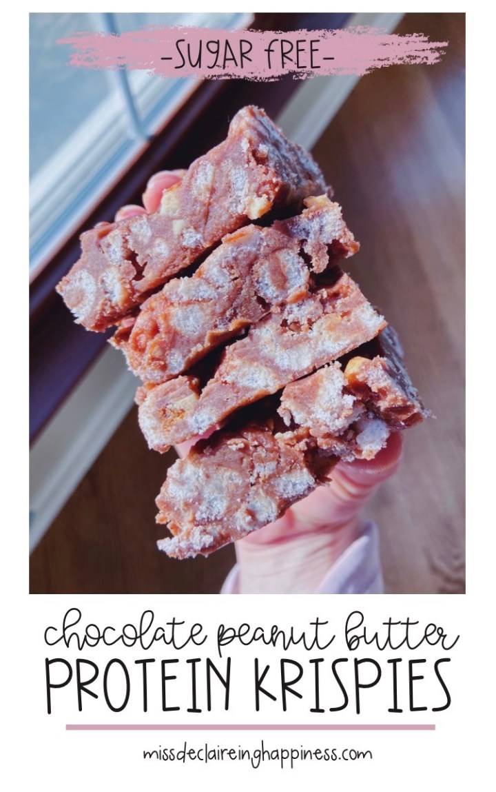 New Series: Sugar Free Sunday Featuring Chocolate Peanut Butter Protein&nbsp;Krispies